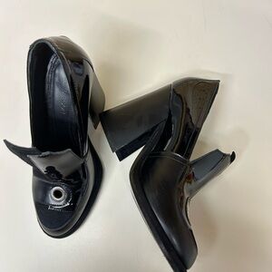 JW. Anderson Sur Vertiare Leather Heels